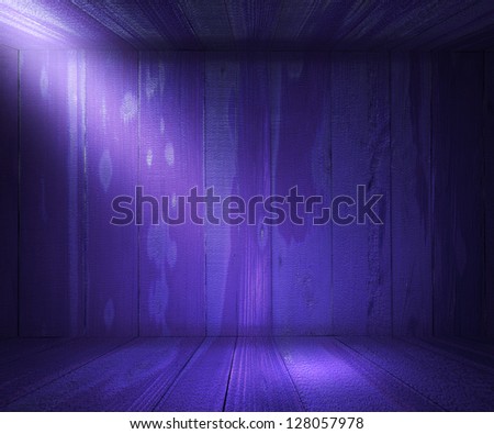 Violet Wooden Spotlight Room Interior Background
