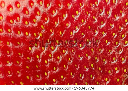 Strawberry texture - macro