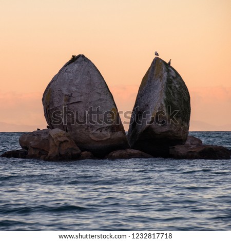 Similar – Image, Stock Photo #AS#Split Apple Rock