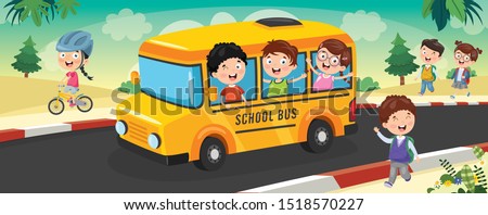 Kids Going To School Clipart | Free download on ClipArtMag