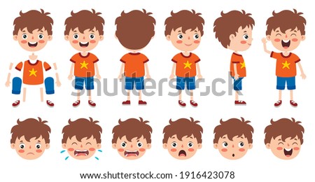 Cartoon Character Design For Animation Foto d'archivio © 