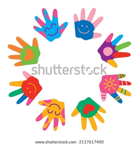 Similar – Image, Stock Photo Little hand of a newborn baby