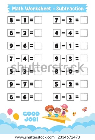 Math Worksheet Design For Kids