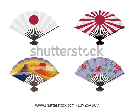 Japanese paper fan SENSU