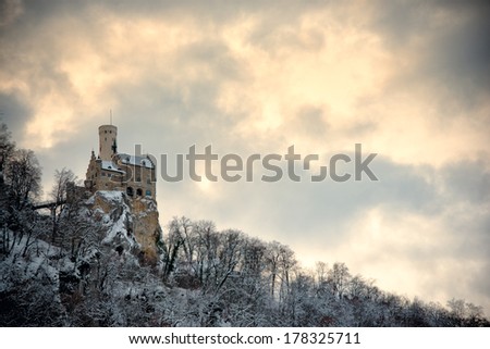 Lichtenstein Winter Castle