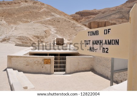 Tomb of Tutankhamon in Valey of the Kings, Luxor, Egypt