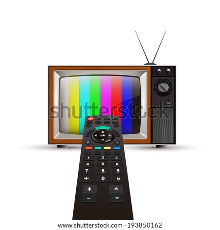 remote control and tv