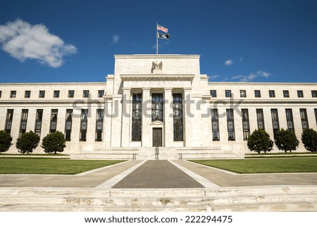 United States Federal Reserve Bank building in Washington D.C.