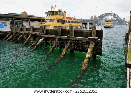 Similar – Image, Stock Photo buffer stop bridge