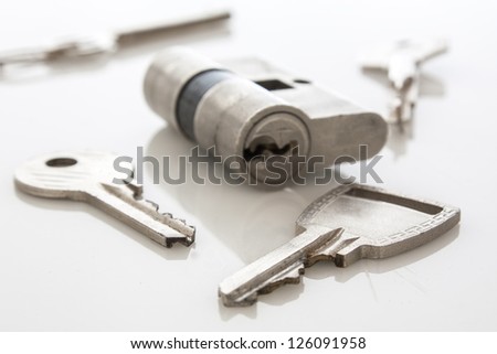 Similar – Image, Stock Photo Portal of the tenement house