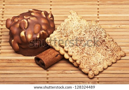 Variety of biscuit, cookies and cake