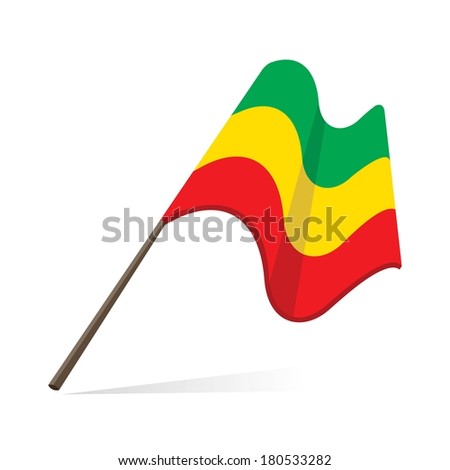 ethiopian flag, flag of federal democratic republic of ethiopia