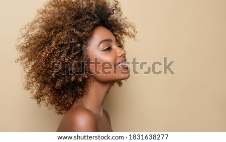 Similar – Image, Stock Photo Dreamy ethnic woman looking out window