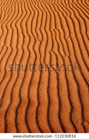 Sand dunes, dunes background, nature, Morocco, golden sand, sunset in dunes, sand ripples, orange sand, desert, outside, hot land, nobody, nature texture, Africa desert, wild nature