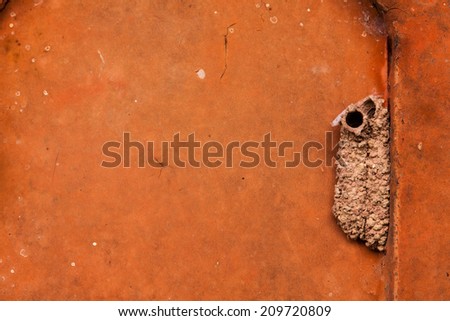 metal rust wall.