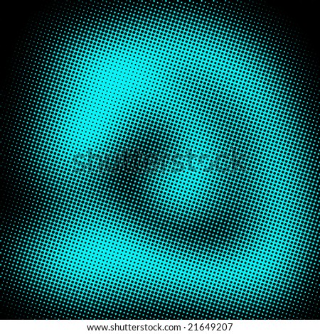 Abstract circle background as a concept of technology