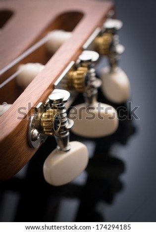 headstock guitar tuner