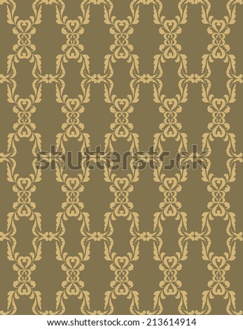Abstract seamless pattern. Geometric stylish texture. Floral tiled wallpaper. Oriental ethnic ornament. Textured background.