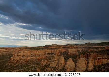 Colorado National Monument is a part of the National Park Service near the city of Grand Junction, Colorado.