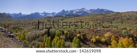 The Dallas Divide is a Colorado icon, well known for its vivid fall colors produced by scrub oak and aspens.