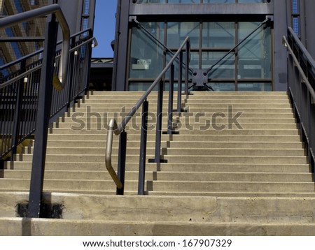 Outdoor stair.
