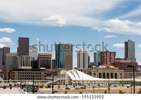 Denver, Colorado/ USA-26 May, 2014: Redevelopment of Union Station in Denver.
