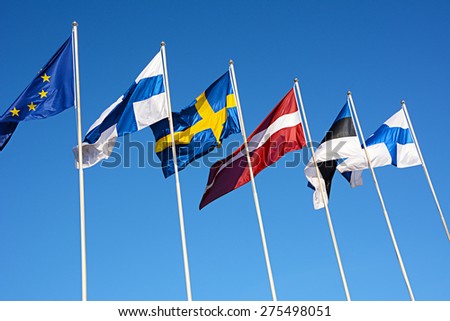 Flag Northern Europe