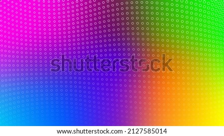 Multicolor Gradient Pattern. Vivid mosaic template. Information Technology Background. Trendy Computer Graphic 