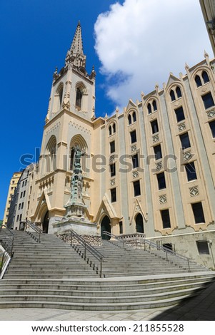 Church of the Holy Heart of Jesus in Santander, Cantabria, Spain.