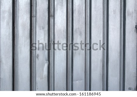 old corrugated metal sheet