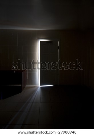 Similar – Image, Stock Photo strange | a locked door stands lonely around…