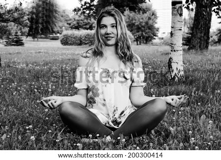 Yoga girl, Yoga every day or Meditate