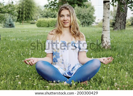Yoga girl, Yoga every day or Meditate