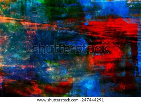 Red and blue abstract background, Creative design