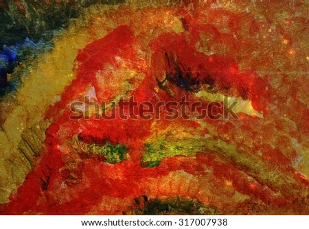 Fall background or Interesting abstract background, Colorful abstract background, Autumn background, Autumn colors, Autumn, September, October, Art therapy, October art, Creative cover design