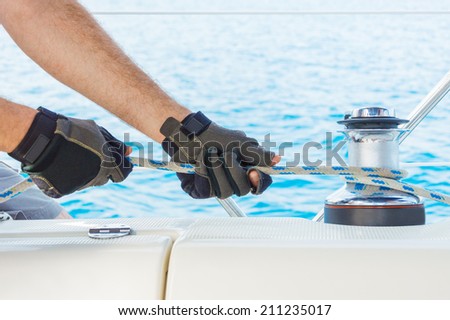 Sailing action