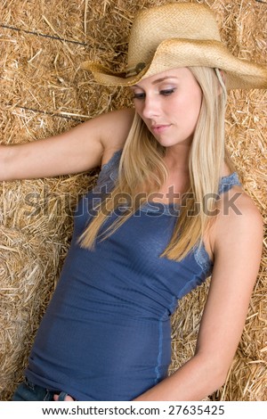 Beautiful Country Girl Stock Photo 27635425 : Shutterstock