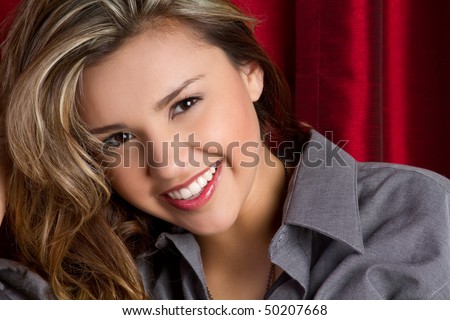 Beautiful Smiling Hispanic Girl