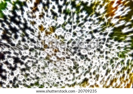 abstract fractal cobweb background