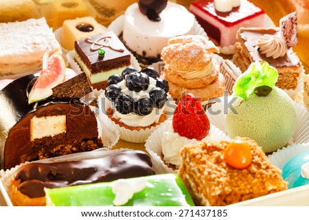 different pastries