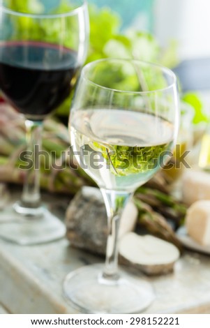 Assorted Cheese Plate with vegetables