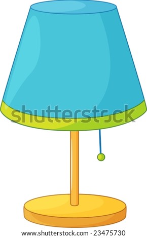 Illustration Of A Table Lamp - 23475730 : Shutterstock