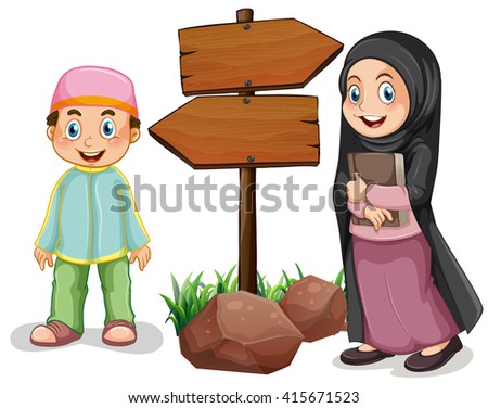 kids at school cartoon