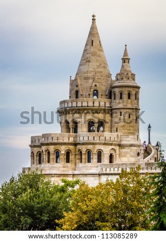 One of the towers of Fisherman's bastion