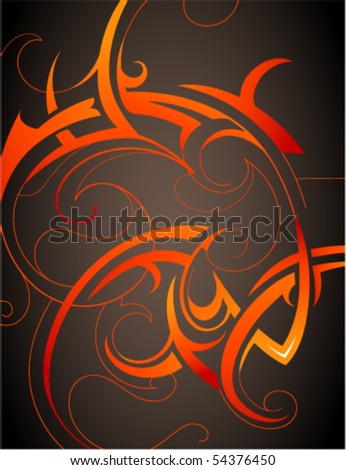 Barbed Wire Tribal Vectors Free Vector / 4Vector