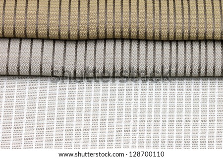 set of textures fabrics