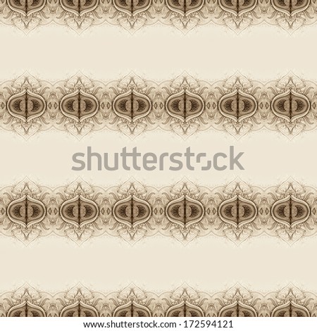Vintage seamless pattern. Illustration. Hand drawn abstract background. Decorative retro banner. Can be used for banner, invitation, wedding card, scrapbooking and others. Royal  design element.  JPG