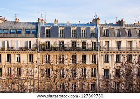 Apartments. Paris.
