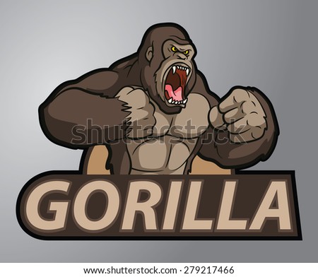 Gorilla mascot