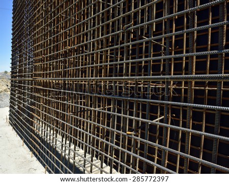 prepared for construction steel bridge construction